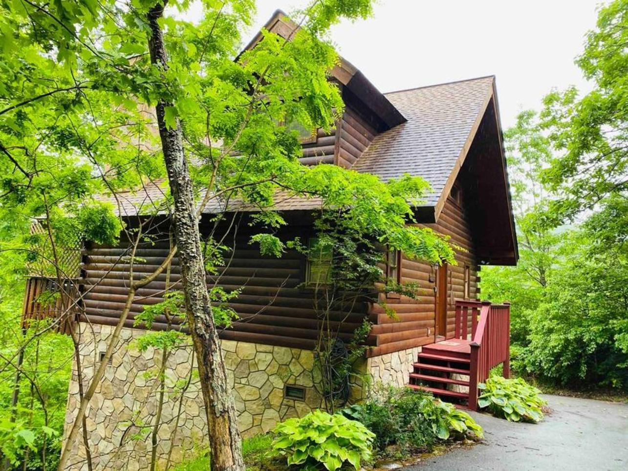 Romantic, Honeymoon Cabin In The Smokies! Gatlinburg Eksteriør bilde